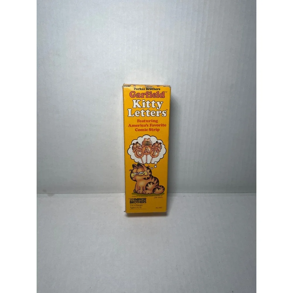 Vintage 1978 Garfield Kitty Letters Parker Brothers Word Game No 0107 Retro
